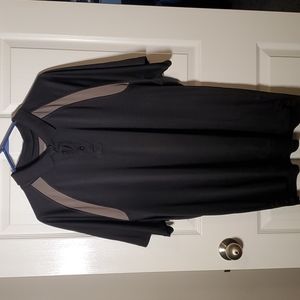 Dri fit polo, black, XXL